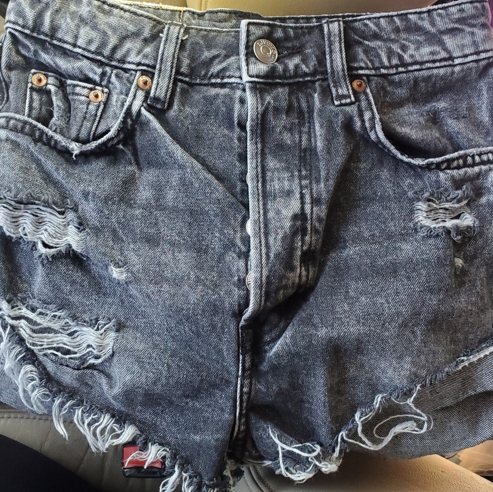High waisted shorts divided brand size 2